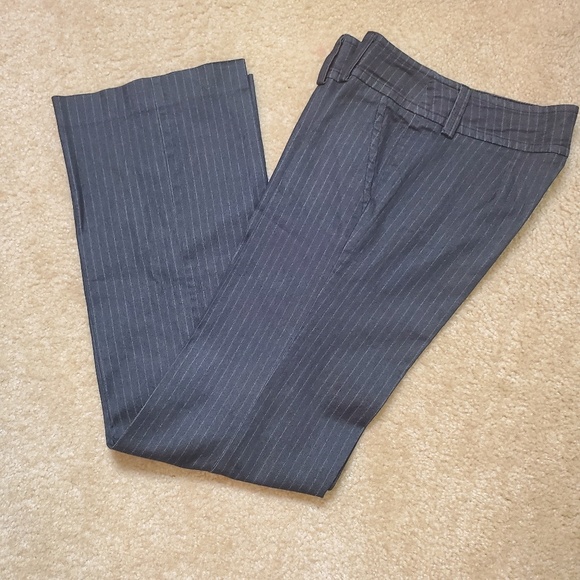 TRINA TURK Pinstripe Wide Leg Trouser Pants - Picture 2 of 7